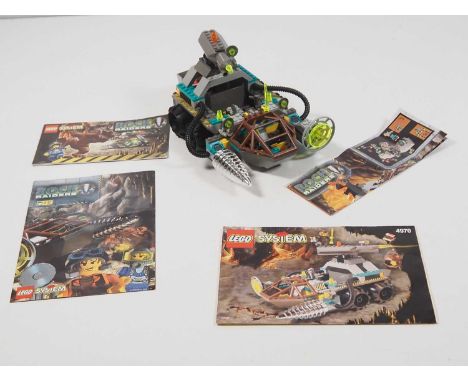 LEGO - ROCK RAIDERS #4970 Chrome Crusher - complete with instructions and picture book, battery operated light in working ord