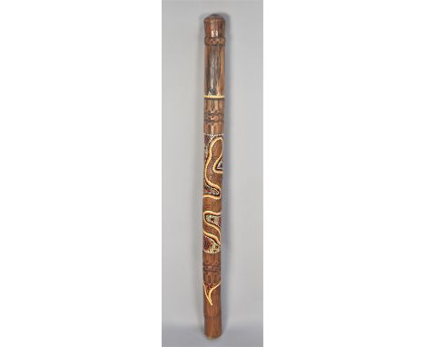 A Modern Australian Aboriginal Souvenir Didgeridoo 