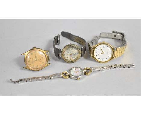 A Collection of Wrist Watches to Include Joker 15 Jewel Watch, Tissot Rock Watch etc 