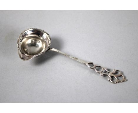 A Small Medicine Spoon Ladle in the Georgian Style, Unmarked but Tests for Silver 