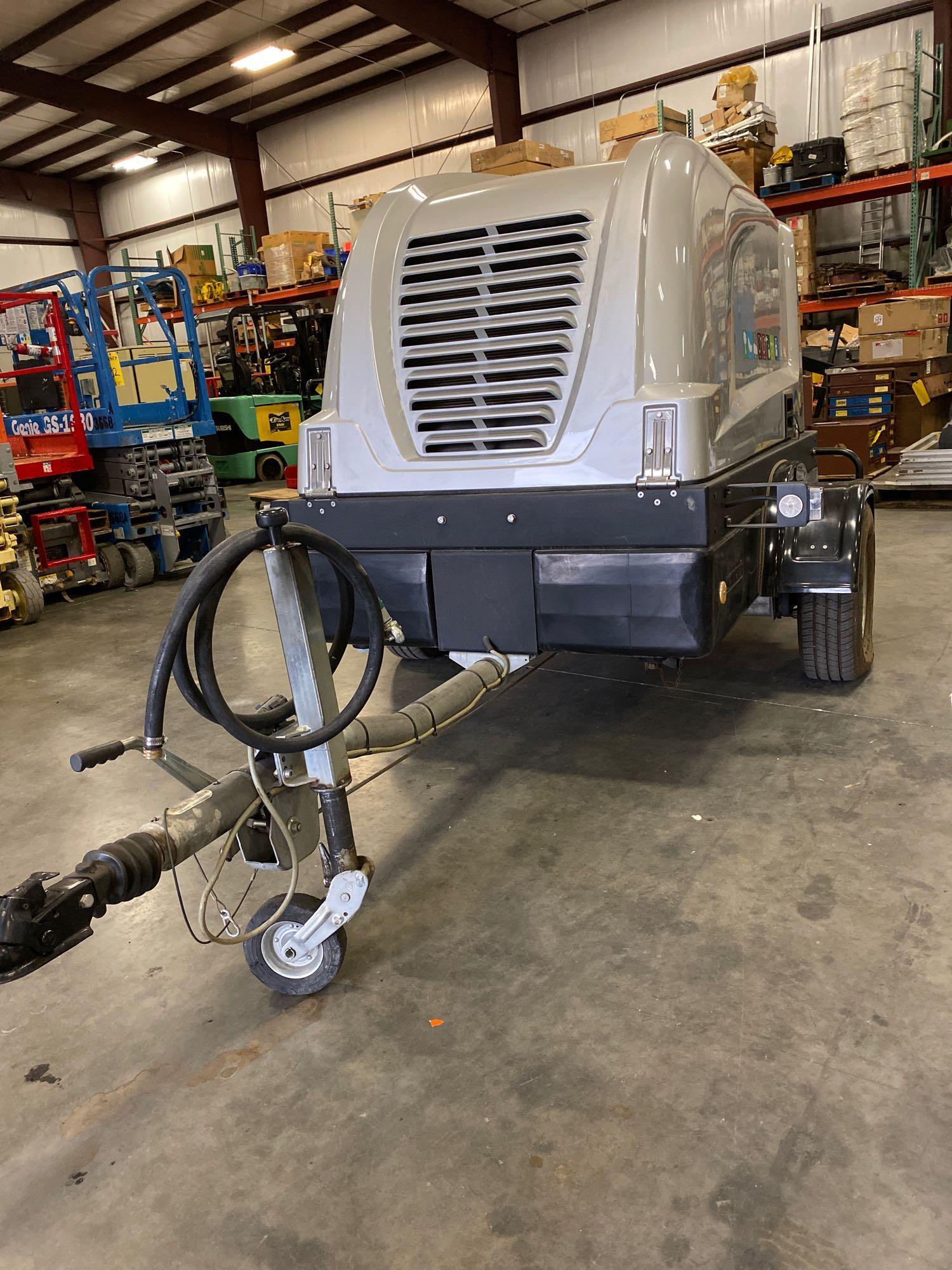 2012 WOMA ET600 HEATED PRESSURE WASHER, 8700 PSI, KUBOTA DIESEL ...