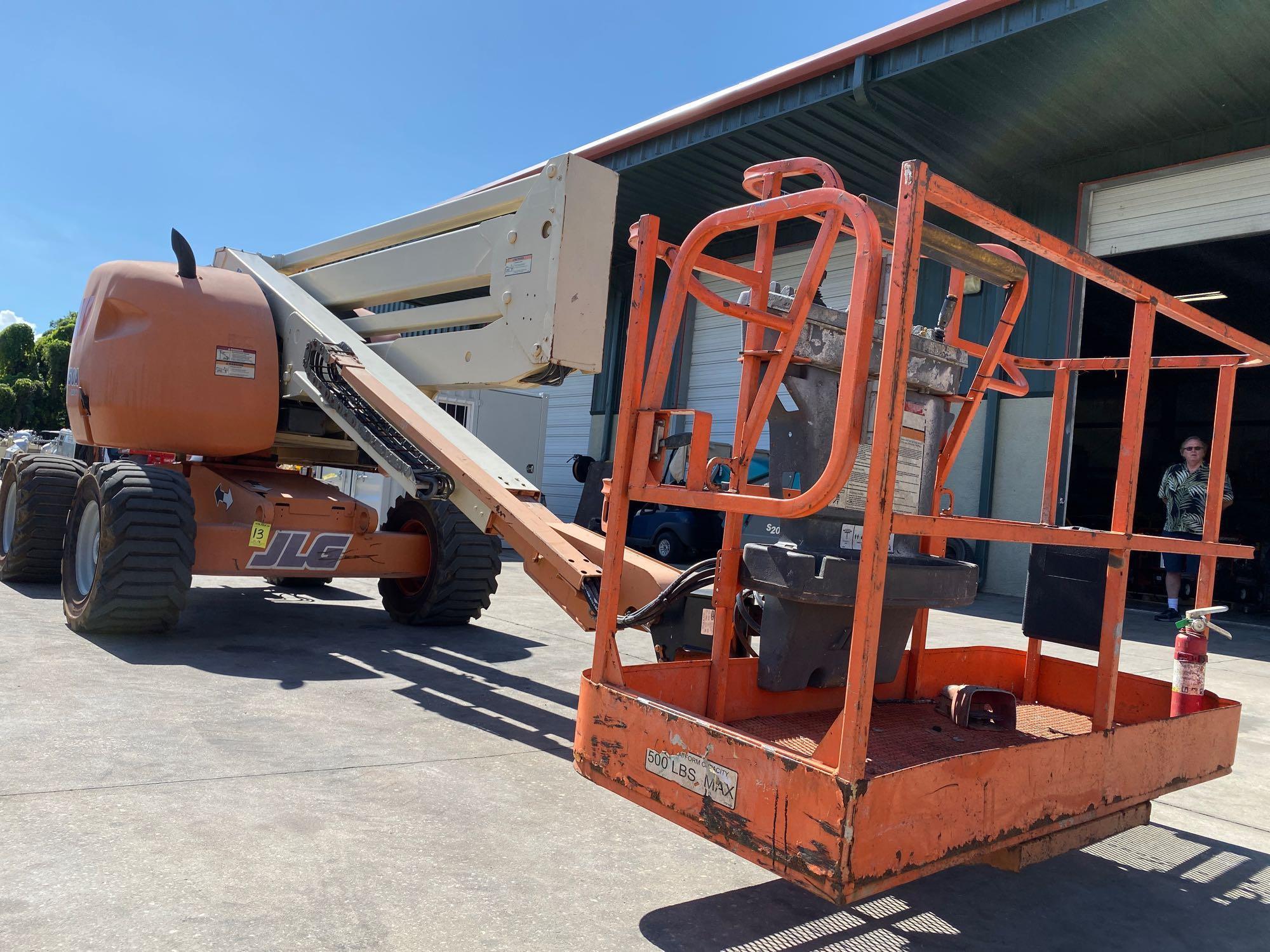 JLG 450A ARTICULATING BOOM LIFT, DIESEL POWERED, 45' PLATFORM HEIGHT