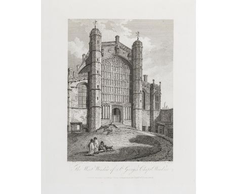 Britain.- Byrne (William) Britannia Depicta; A Series of Views, engraved frontispiece, 128 engraved plates, title creased, wi