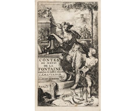 La Fontaine (Jean de) Contes et Nouvelles en Vers, 2 vol. in 1, first illustrated edition, second issue, additional engraved 