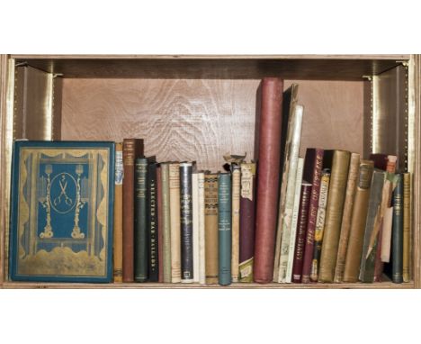 Pope (Alexander) The Rape of the Lock, plates by Aubrey Beardsley, original decorated turquoise cloth, gilt, uncut, Leonard S