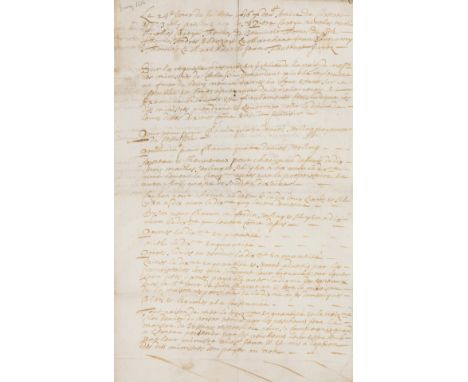 NO RESERVE Guernsey.- Carteret (Amice de, Jerseyman, Jurat of Jersey's Royal Court and later Bailiff and Lieut-Governor of Gu