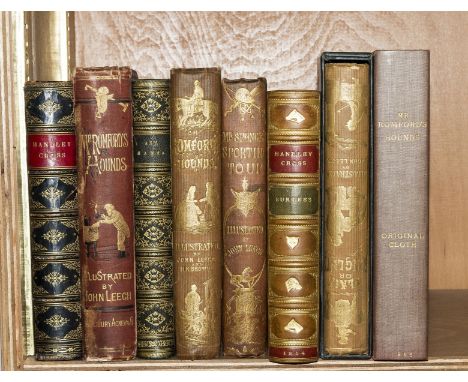 [Surtees (Robert Smith)] Mr. Sponge's Sporting Tour, 1853; "Plain or Ringlets?", 1860; Mr. Facey Romford's Hounds, 1865; "Ask