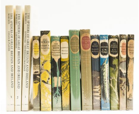 New Naturalist Library (The), 11 vol., comprising nos. 1-5, 12, 18, 20, 22 from the monograph series, and nos. 7 and 14 speci