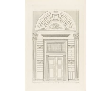 Architecture.- Donaldson (Thomas Leverton) A Collection of...Doorways, from Ancient Buildings in Greece and Italy, first edit