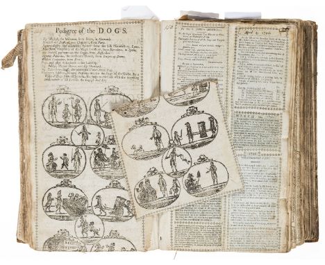 Slavery.- Scrap album, c.280pp., including Plan of an African ships lower deck with Negroes in the proportion of only one to 