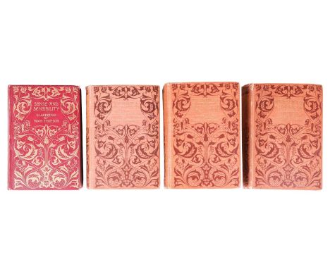AUSTEN, Jane (1775-1817). [Novels], 4 vol., introductions by Austin Dobson, illustrations by Hugh Thomson, London, New York: 