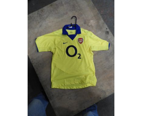 Nike Arsenal Away Shirt with O2 Sponsor (Henry 14) 