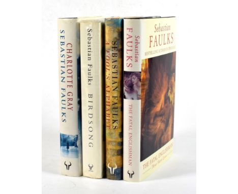 Faulks, Sebastian Birdsong. Hutchinson, 1993. 8vo, org. wrappers. Limited edition proof. idem A Fool's Alphabet; The Fatal En