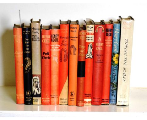 Cecil, Henry Thirteen books by Cecil, including Portrait of a Judge, A Woman Named Anne, Natural Causes and Tipping the Scale