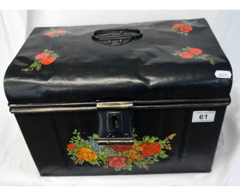 Barge-ware tin trunk