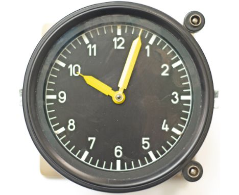 British Railway Class 43 HST Instrument Panel Mechanical Clock. In excellent working condition complete with key. Measures 5.