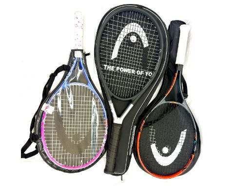 Head Ti S6 Titanium Tennis Racket, Head Radical 27 Tennis Racket, Head Maria 25 racket