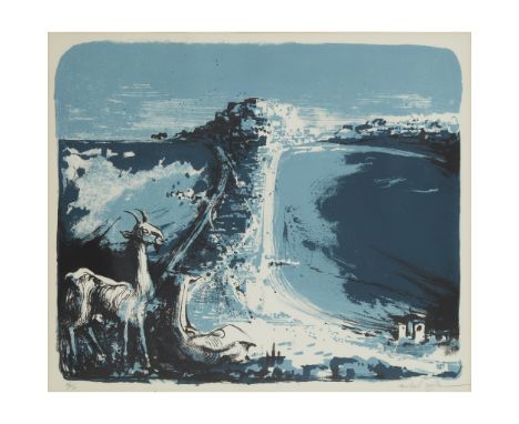 § MICHAEL AYRTON (BRITISH 1921-1975) THE ACROPOLIS OF CUMAE Lithograph, 46/50, signed and numbered in pencil to margin(40.5cm