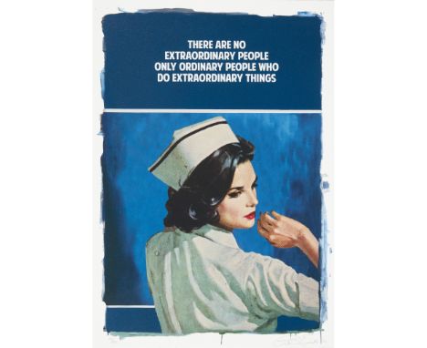 § THE CONNOR BROTHERS (BRITISH 1968-) EXTRAORDINARY PEOPLE - 2020 Giclée print with silkscreen varnish, 210/300, signed, numb