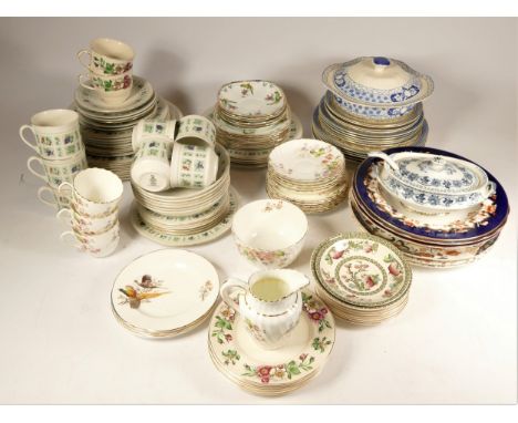 Royal Doulton part dinnerware 'Tapestry' TC1824, together with three boxes of assorted tea &amp; dinnerware. (4)