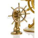 A NOVELTY MARINE CIGAR CUTTER, CIRCA 1900