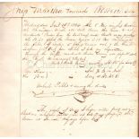 AN AMERICAN SHIP'S LOG FOR THE MARTHA, 1834