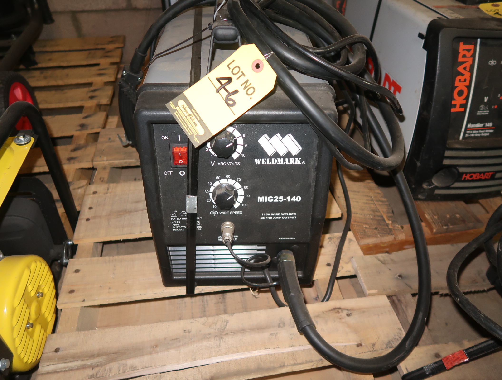 WELDMARK MIG25140 115V WIRE FEED WELDER