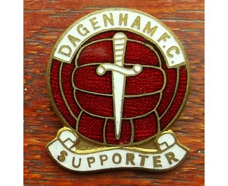 DAGENHAM FC - VINTAGE SUPPORTERS BADGE
Not stamped