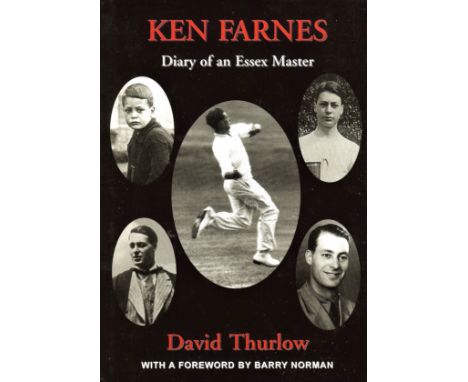 CRICKET - KEN FARNES DIARY OF AN ESSEX MASTER&nbsp;
192 page hardback. First edition.
Good condition, apart from minor wear t