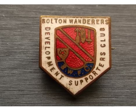 BOLTON - VINTAGE SUPPORTERS CLUB BADGE
Makers - Vaughtons&nbsp;