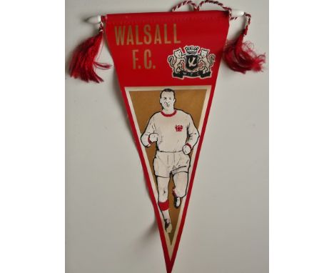 WALSALL - VINTAGE PENNANT
Good condition