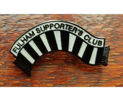 FULHAM - VINTAGE SUPPORTERS CLUB BADGE
Not stamped