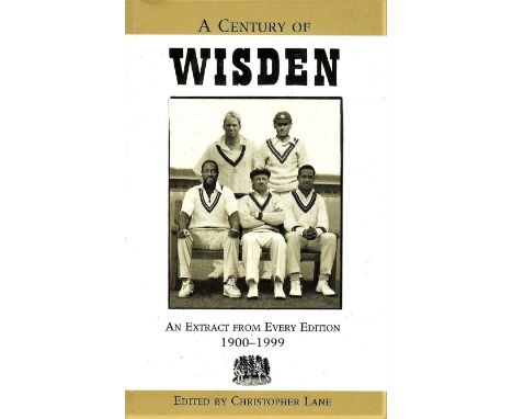 CRICKET - A CENTURY OF WISDEN LIMITED EDITION OF 500
208 page hardback. First edition.
Very good condition.