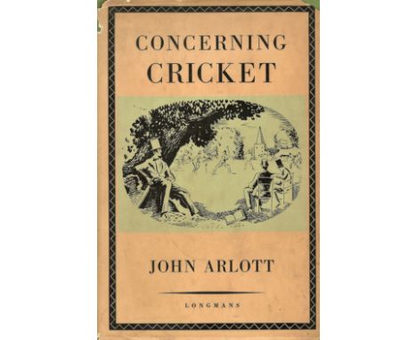 CRICKET - CONCERNING CRICKET BY JOHN ARLOTT 1949
156 page hardback. First edition.







&nbsp;
Good condition. Dust wrapper