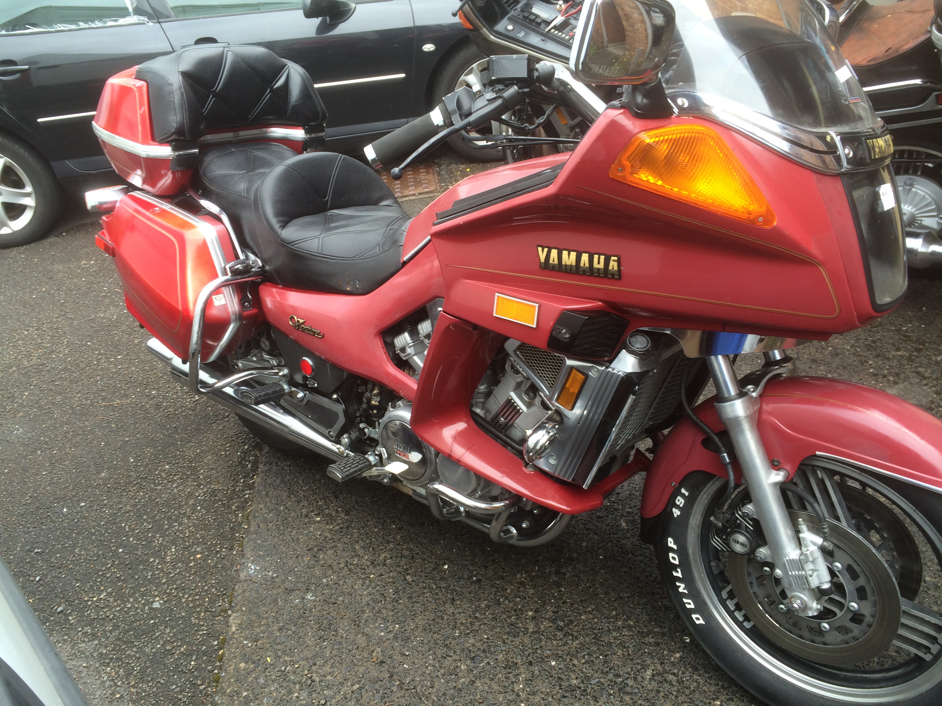 Yamaha XVS 1200 Voyager American import. running and riding Bike is ...