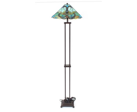 A Tiffany design floor lamp