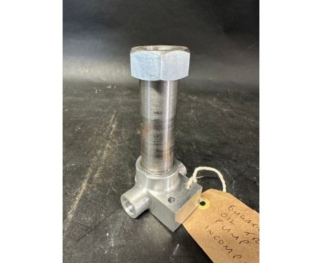 A Bugatti oil transfer incomplete pump. 
