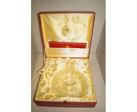 A Remy Martin Louis XIII Grand Champagne Cognac crystal decanter by Baccarat, F2646, .75cl., boxed.