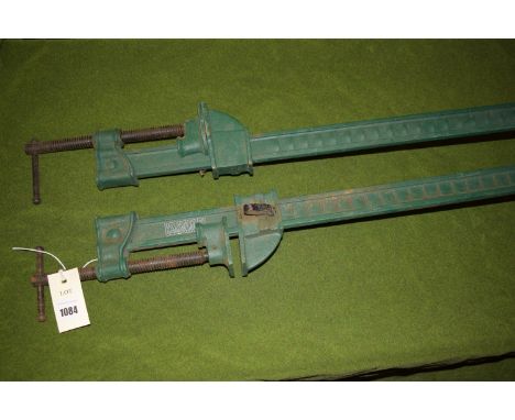 A pair of Axminster 1 metre sash cramps.