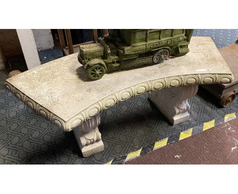 ORNATE GARDEN BENCH