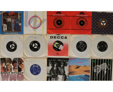 MIXED GENRE / T - Z - 7". Varied collection of about 420 x 7", including some coloured records and promos. Artists/titles inc