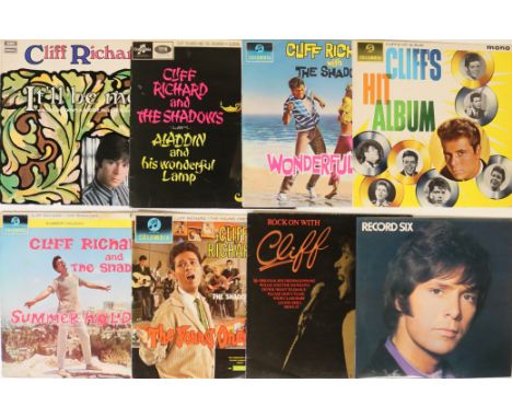 CLIFF RICHARD / THE SHADOWS &amp; RELATED - LPs/BOX SET. Rockin' clean collection of about 90 x LPs plus 1 x box set. Titles 