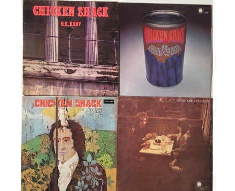 CHICKEN SHACK - LPs. Be ready to accept this killer bundle of 4 x original/early UK pressing LPs from Chicken Shack. Titles a