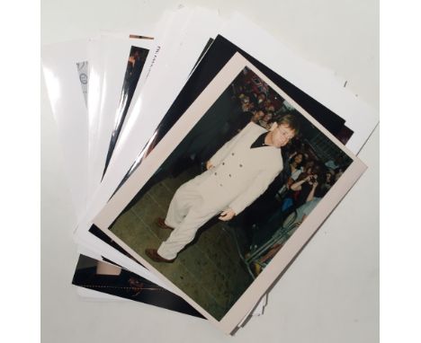 1990S PRESS/PROMO PHOTOGRAPHS. Collection of 47 full colour photographs, generally circa 8x10" or slightly larger, from the '
