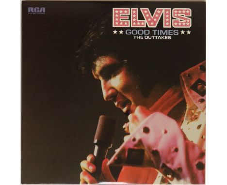 ELVIS PRESLEY - GOOD TIMES - THE OUTTAKES LP (LTD RCA 506020-975011). Ace copy of this 2 LP Limited Edition album released in