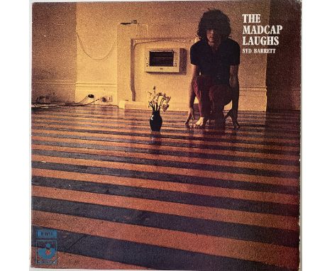 SYD BARRETT THE MADCAP LAUGHS UK 1ST PRESSING. Superb copy of Syd's 2nd studio album on Harvest label (SHVL765) without EMI l