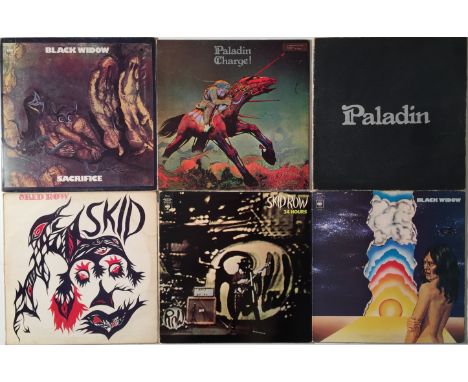 PROG/HEAVY/BLUES-ROCK - LP RARITIES. More rarities with 6 x UK original LPs included. TItles are Paladin (x2) - Paladin (ILPS