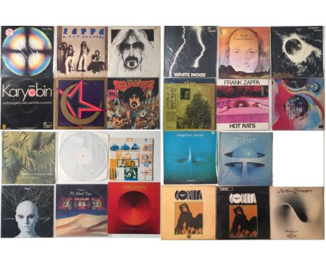 EXPERIMENTAL/AMBIENT/SPACE AGE/PSYCH - LPs. Absolutely wonderful collection of 21 x forward thinking LPs with 1 x 12" white l