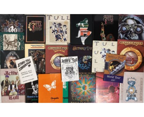 JETHRO TULL BOOKS/PROGRAMMES. items to include 3 books titled: Minstrels In The Gallery, Jethro Tull: The Complete Lyrics, Fl