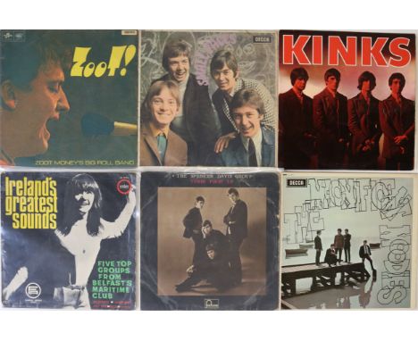 60s MOD / ROCK / BEAT - LPs/7". Rockin' collection of 11 x LPs and 14 x 7". Artists/titles include Zoot Money's Big Roll Band